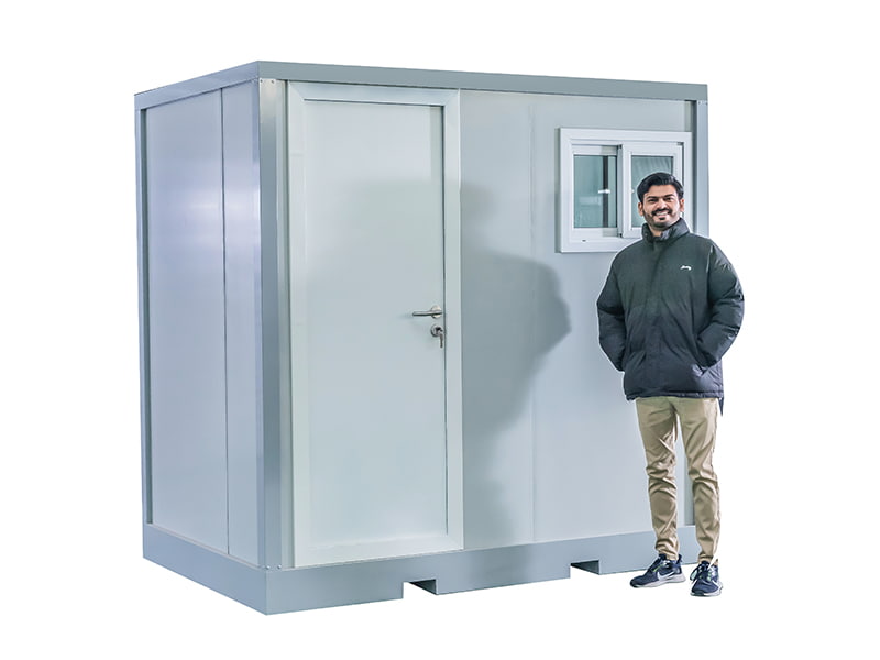 Vonkajšie prenosné WC pre jednu osobu